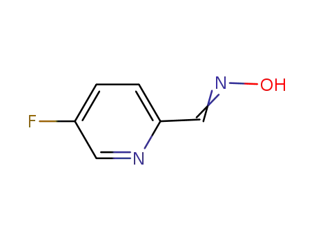 Molecular Structure of 1159252-09-1 (2-Pyridinecarboxaldehyde, 5-fluoro-, oxime)
