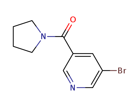 3-Bromo-5-(pyrrolidinocarbonyl)pyridine