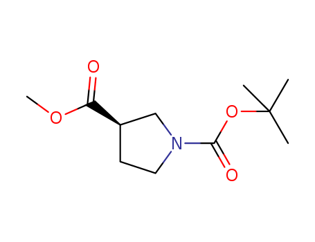 O1-tert-Butyl O3-methyl (3R)-pyrrolidine-1,3-dicarboxylate 441717-40-4