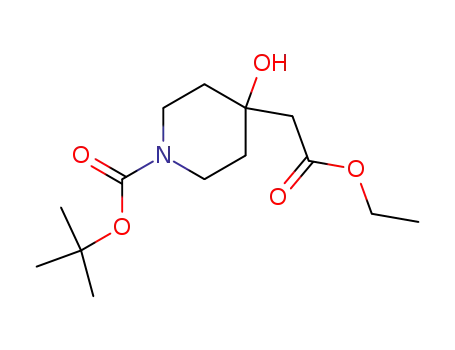 tert-부틸 4-[(에톡시카르보닐)메틸]-4-히드록시피페리딘-1-카르복실레이트