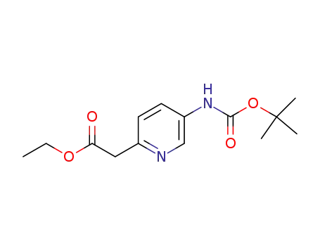 에틸 2-(5-((tert-부톡시카르보닐)아미노)피리딘-2-일)아세테이트
