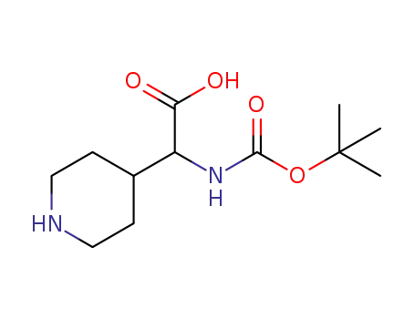 TERT-BUTOXYCARBONYLAMINO-PIPERIDIN-4-YL-ACETIC ACID