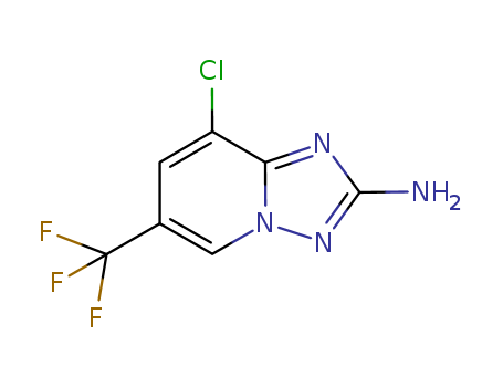 8-Chloro-6-(trifluoromethyl)-[1,2,4]-triazolo[1,5-a]pyridin-2-amine