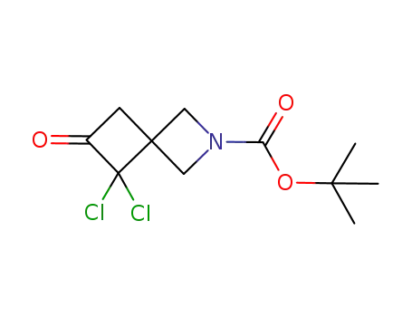 tert-butyl 5,5-dichloro-6-oxo-2-azaspiro[3.3]heptane-2-carboxylate