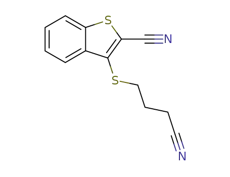 3-(3-cyanopropylthio)[1]benzothiophene-2-carbonitrile