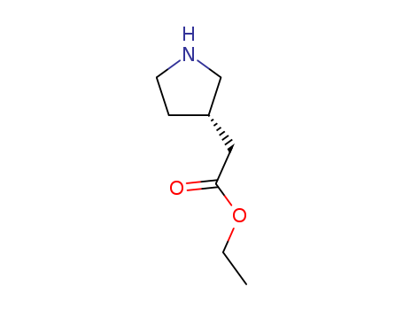 (S)-ethyl 2-(pyrrolidin-3-yl)acetate