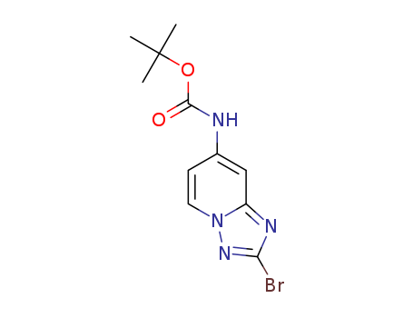 (2-Bromo-[1,2,4]triazolo[1,5-a]pyridin-7-yl)-carbamic acid tert-butyl ester
