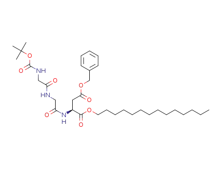 Boc-Gly-Gly-Asp(OBzl)-OC<SUB>14</SUB>H<SUB>29</SUB>