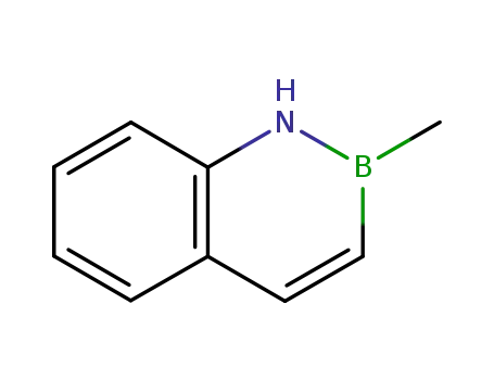Molecular Structure of 2622-56-2 (1,2-Benzazaborine, 1,2-dihydro-2-methyl-)