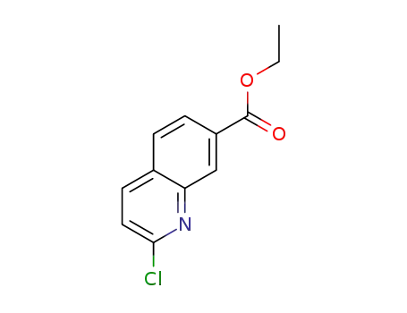 에틸 2- 클로로 퀴놀린 -7- 카르 복실 레이트