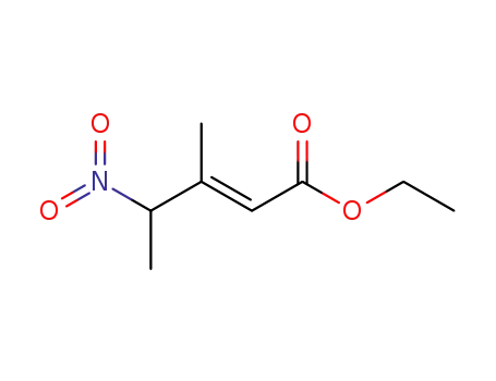 (E)-3-Methyl-4-nitro-pent-2-enoic acid ethyl ester