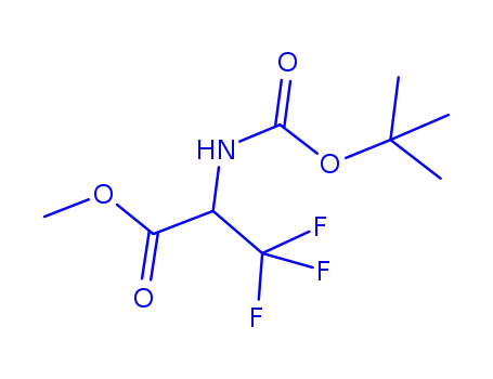 (R)-Methyl 2-((tert-butoxycarbonyl)amino)-3,3,3-trifluoropropanoate