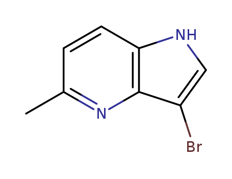 1H-Pyrrolo[3,2-b]pyridine, 3-bromo-5-methyl-