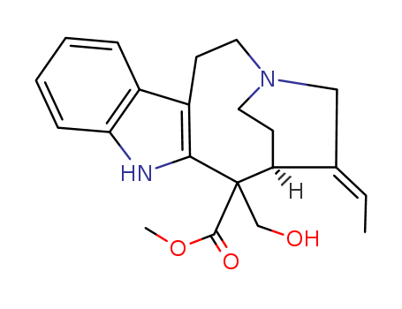 1H-3,6-Ethanoazonino[5,4-b]indole-7-carboxylicacid, 5-ethylidene-2,4,5,6,7,8-hexahydro-7-(hydroxymethyl)-, methyl ester,(3S,5E,6S,7S)-