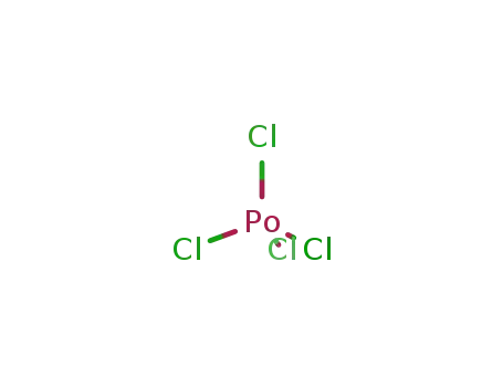 Molecular Structure of 10026-02-5 (POLONIUM (210) CHLORIDE)