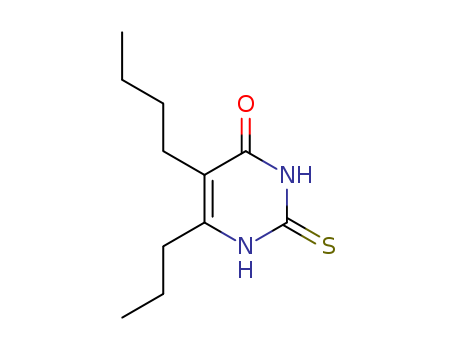 4(1H)-Pyrimidinone,5-butyl-2,3-dihydro-6-propyl-2-thioxo-