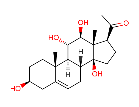 3β,11α,12β,14β-Tetrahydroxypregn-5-en-20-one