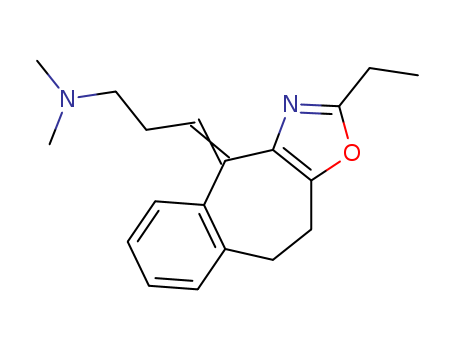 1-Propanamine,3-(2-ethyl-9,10-dihydro-4H-benzo[5,6]cyclohept[1,2]oxazol-4-ylidene)-N,N-dimethyl-