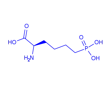 Molecular Structure of 131177-53-2 ((R)-(-)-2-AMINO-6-PHOSPHONOHEXANOIC ACID HYDRATE)