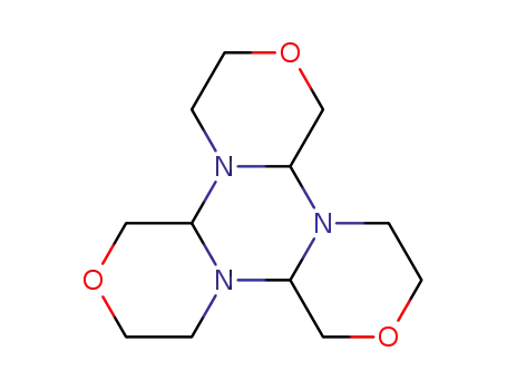 Molecular Structure of 81684-86-8 (dodecahydrotris([1,4]oxazino)[4,3-a:4',3'-c:4'',3''-e][1,3,5]triazine)