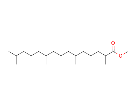 Pentadecanoic acid,2,6,10,14-tetramethyl-, methyl ester