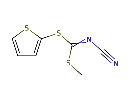 메틸(티오펜-2-YL) 시아노카르본이미도디티오에이트