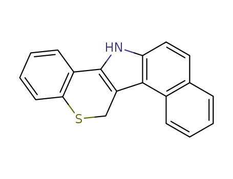 Benzo[e][1]benzothiopyrano[4,3-b]indole,6,13-dihydro-