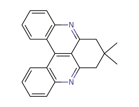 Molecular Structure of 100259-60-7 (7,7-dimethyl-7,8-dihydro-6H-quino[2,3,4-kl]acridine)