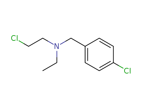 Benzenemethanamine,4-chloro-N-(2-chloroethyl)-N-ethyl-