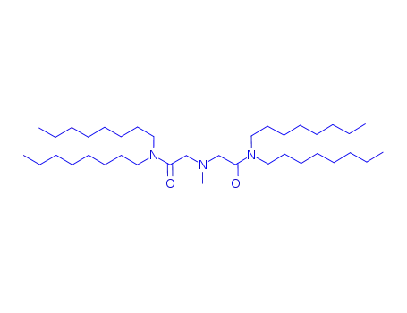 Molecular Structure of 1000668-90-5 (2,2'-(Methylimino)bis(N,N-di-n-octylacetamide))