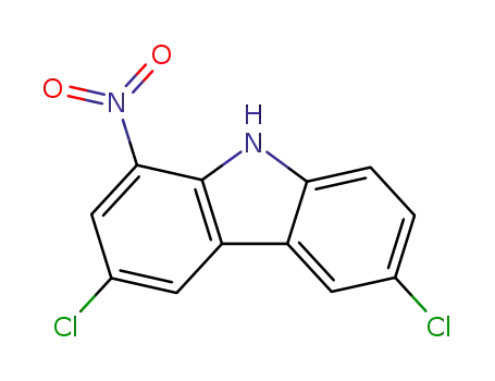 3,6-dichloro-1-nitro-9H-carbazole