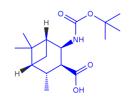 (1R,2R,3S,4R,5R)-2-TERT-BUTOXY-CARBONYLAMINO-4,6,6-TRIMETHYLBI-CYCLO[3.1.1]HEPTANE-3-CARBOXYLIC ACID