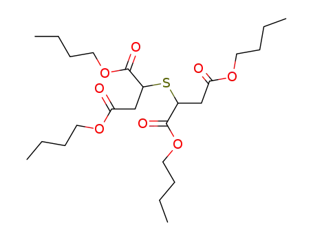 Molecular Structure of 10042-89-4 (2,2'-Thiodisuccinic acid tetrabutyl ester)