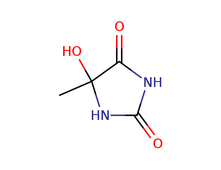 2,4-Imidazolidinedione,5-hydroxy-5-methyl-
