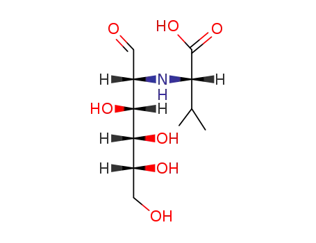 Molecular Structure of 77464-67-6 (<i>N</i>-D-glucose-2-yl-L-valine)