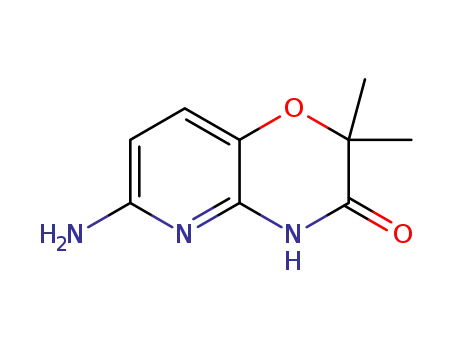 Molecular Structure of 1002726-62-6 (6-AMINO-2,2-DIMETHYL-2H-PYRIDO[3,2-B][1,4]OXAZIN-3(4H)-ONE)