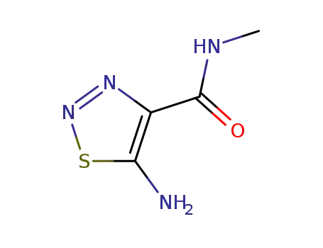 1,2,3-Thiadiazole-4-carboxamide,5-amino-N-methyl-(9CI)