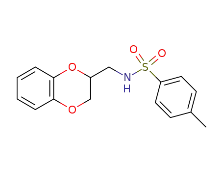 N-(2,3-dihydro-1,4-benzodioxin-2-ylmethyl)-4-methylbenzenesulfonamide