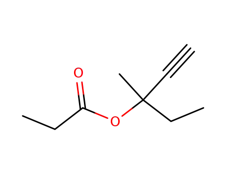 1-Pentyn-3-ol, 3-methyl-, propionate