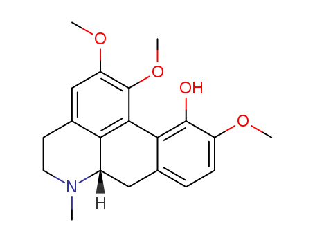 4H-Dibenzo[de,g]quinolin-11-ol,5,6,6a,7-tetrahydro-1,2,10-trimethoxy-6-methyl-, (6aS)-