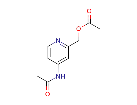 2-acetoxymethyl-4-acetylamino-pyridine