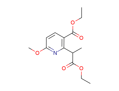 ethyl 2-(2-ethoxy-1-methyl-2-oxoethyl)-6-methoxynicotinate