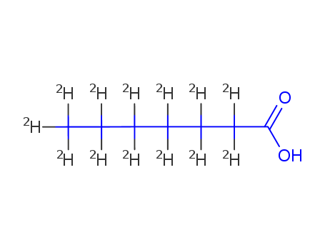 Heptanoic-7,7,7-d3 acid(9CI)