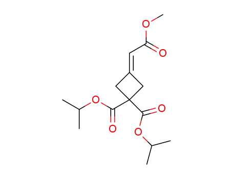 diisopropyl 3-((methoxycarbonyl)methylidene)cyclobutane-1,1-dicarboxylate