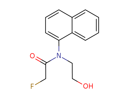 2-Fluoro-N-(2-hydroxyethyl)-N-(1-naphtyl)acetamide
