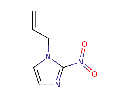 Molecular Structure of 10045-34-8 (2-nitro-1-(prop-2-en-1-yl)-1H-imidazole)