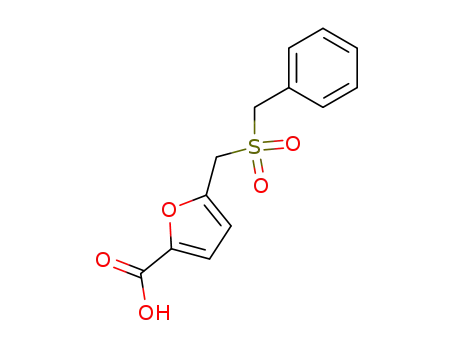 5-[(Benzylsulfonyl)methyl]-2-furoic acid