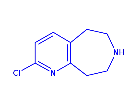 2-클로로-6,7,8,9-테트라하이드로-5H-피리도[2,3-d]아제핀
