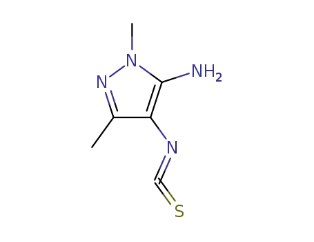 1,3-dimethyl-4-isothiocyanato-1H-pyrazol-5-ylamine