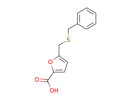 5-Benzylsulfanylmethyl-furan-2-carboxylic acid